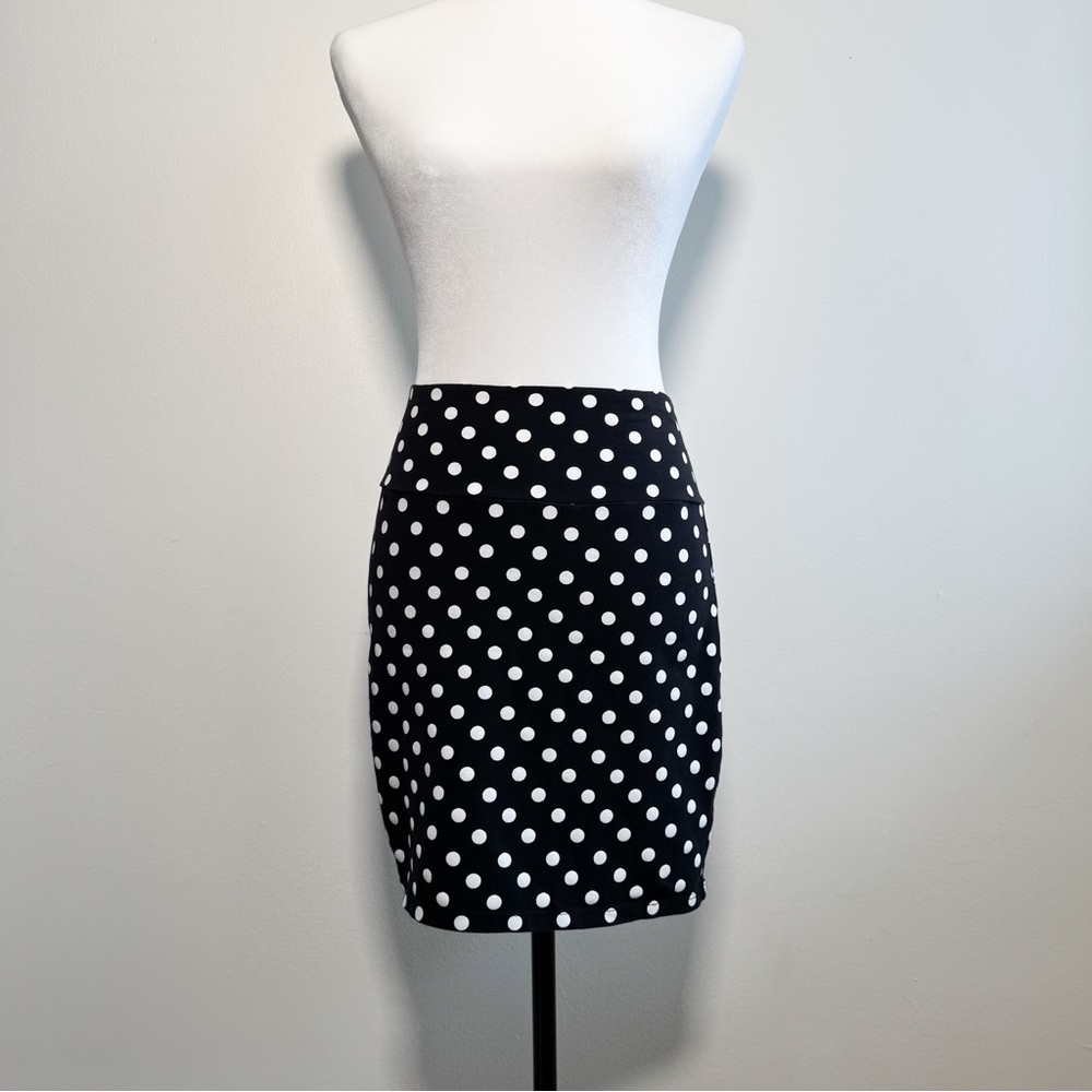 Polka Dot Mini Skirt